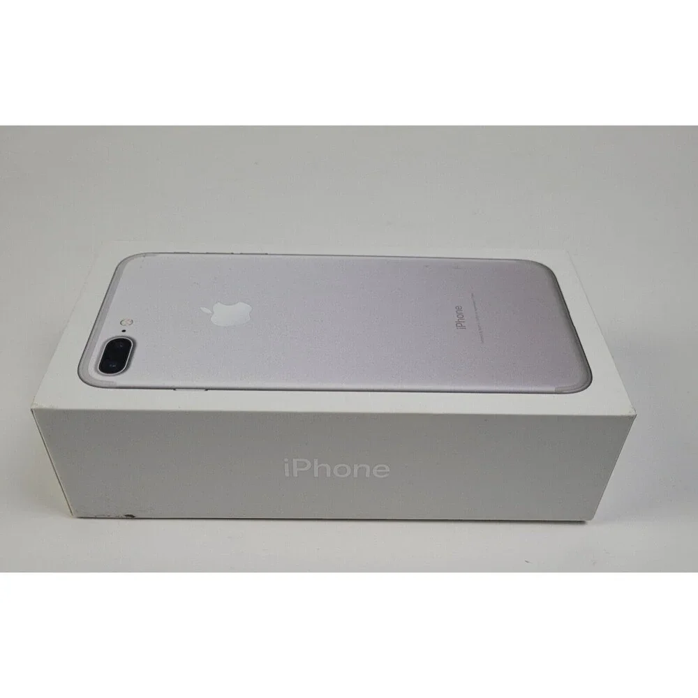Genuine OEM Apple iPhone 7 Silver 32GB Original Retail Box Empty BOX ONLY!